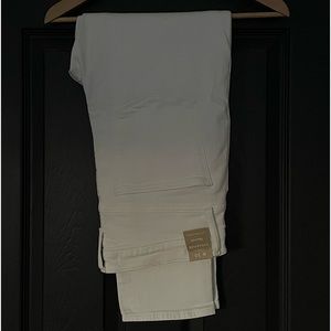 Madewell stovepipe Jeans in pure white sz 30 NWT